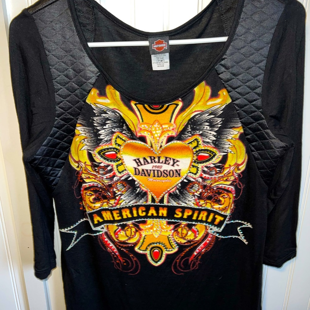 Harley Davidson Quarter Sleeve